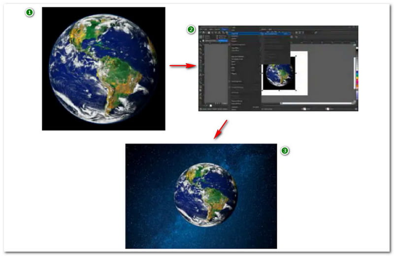 Mejor eliminador de fondo de imagen CoreIDRAW