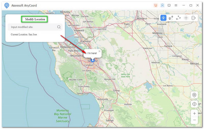 GPS joystick Alternativní Aiseesoft AnyCoord