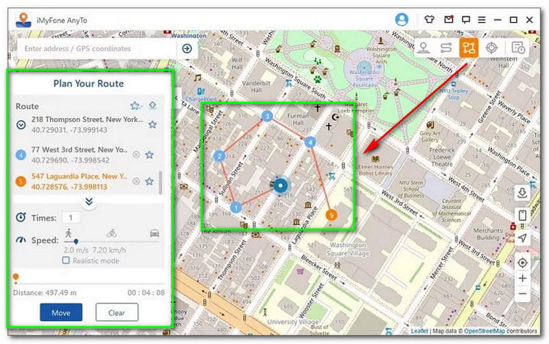 Examen d'iMyFone AnyTo Mode multipoint