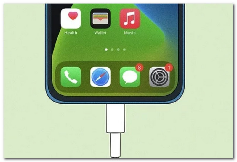 iOS til Samsung TV-kabel