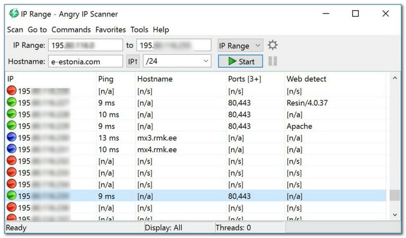 IP2Location Review Alternative Angry IP Scanner