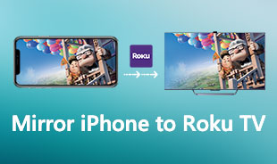 Spiegel iPhone naar Roku TV