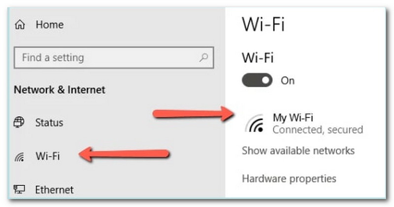 Connexion Wi-Fi Samsung