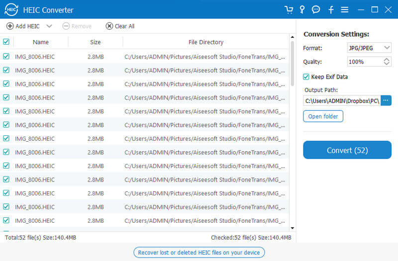 Aiseesoft HEIC Converter