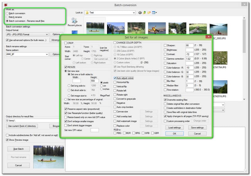 Best Image to PNG Converters IrfanView
