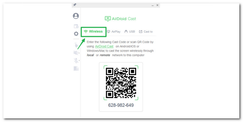 Airdroid ไร้สาย Cast