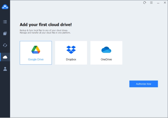 Válassza a Cloud Drive lehetőséget