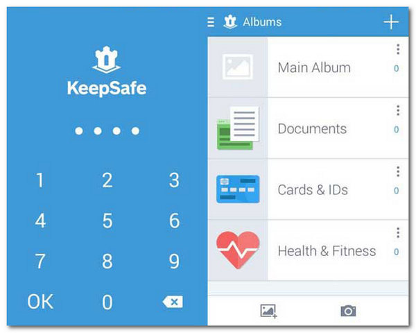 Perno dell'album KeepSafe