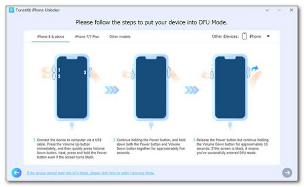 TuneKit iPhone DFU模式