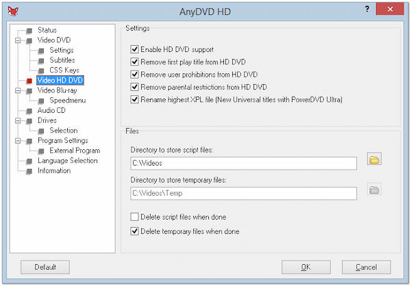 Alternatives à AnyDVD HD Redfox