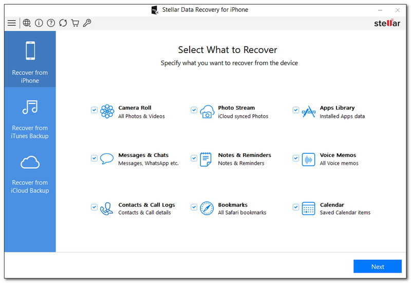 Best iPhone Data Recovery Software Stellar Data Recovery for iPhone