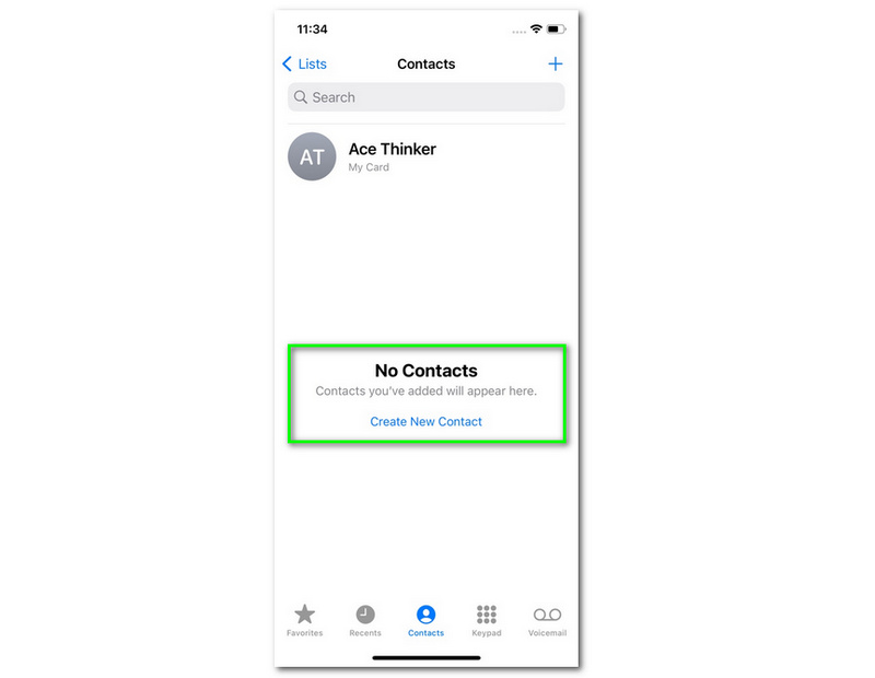 How to Delete Contacts on iPhone No Contacts