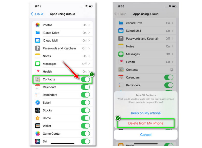 How to Delete Contacts on iPhone On Off Delete From My iPhone