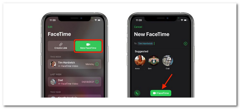 Facetime Novo Facetime