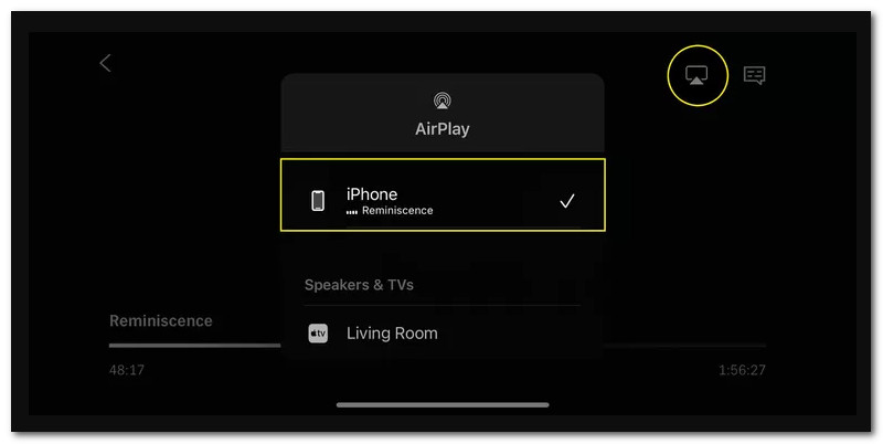 iPad iPhone ovládání Airplay