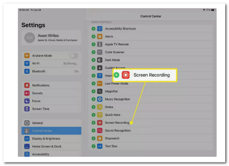 iPad Screen Recording