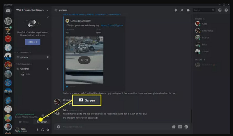 Mac Discord Screen Sharing Button