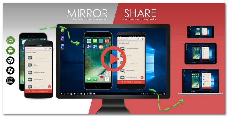 Specchio App Mirroring 360 iPad