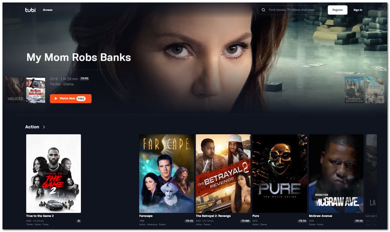 Popcorn Time Alternatives Tubi