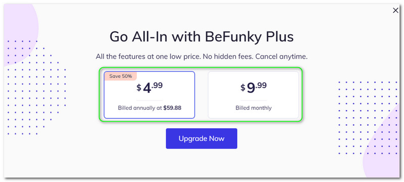 BeFunky Review Pricing