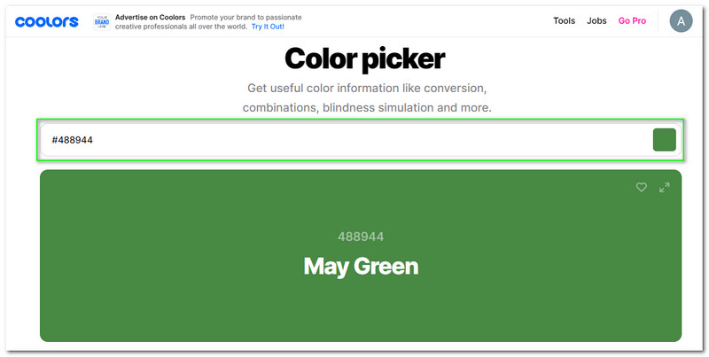 Coolors Recensione Color Picker