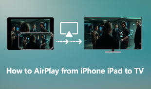 Kuinka siirtää Airplay iPhone iPadista televisioon