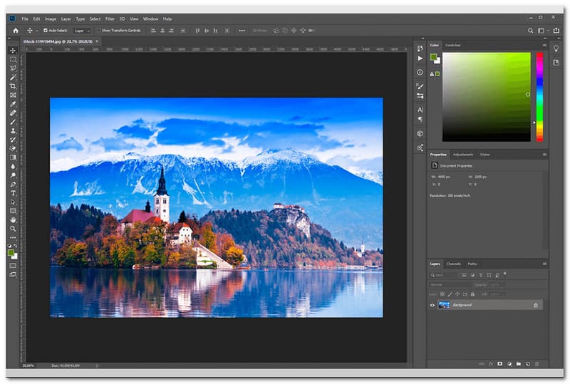 PS Adobe Foto vergrößern