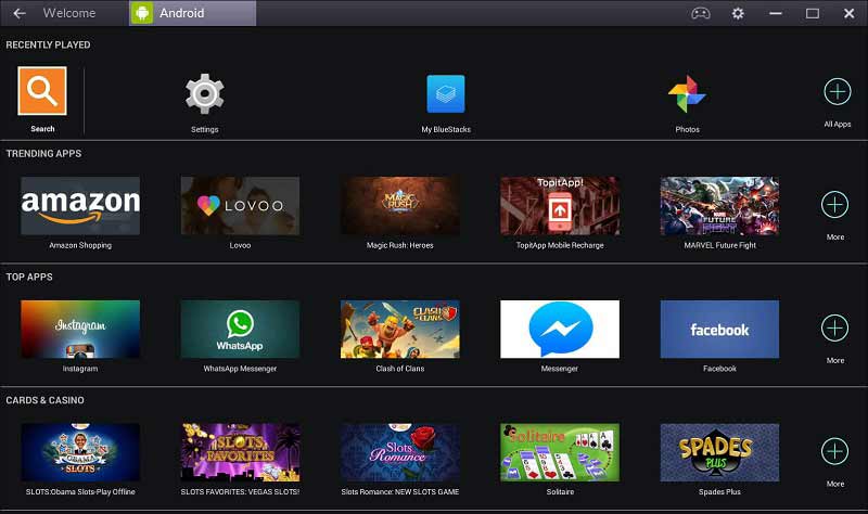 Captură de ecran Bluestacks