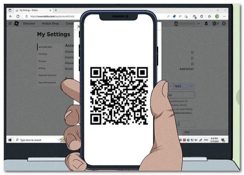 Roblox Scan QR Code