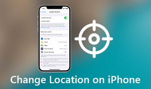 Alterar local no iPhone
