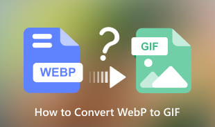 Hvordan konvertere WEBP til GIF