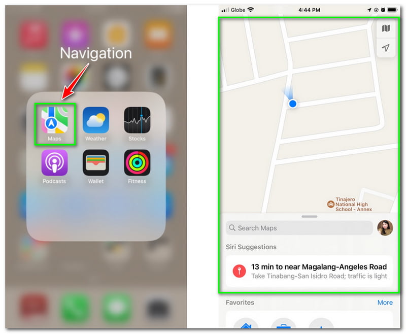 How to Share Location on iPhone Maps Icon