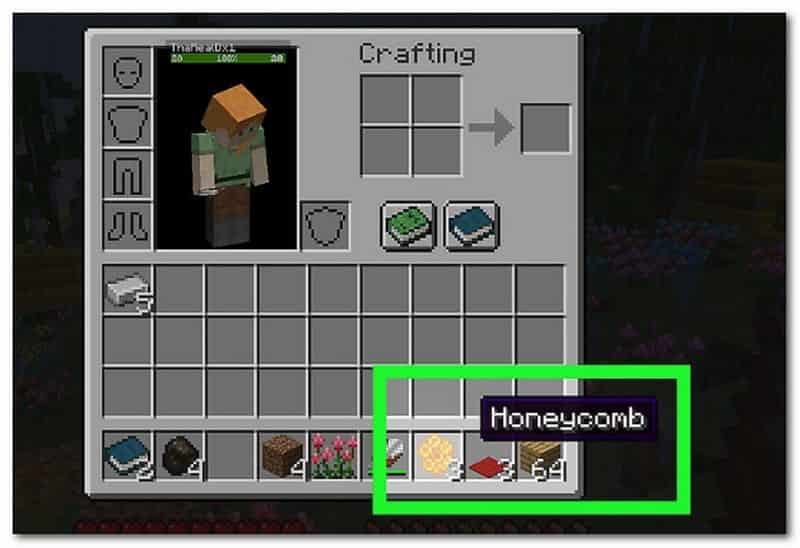 Minecraft Obtener Honeycomb Safe