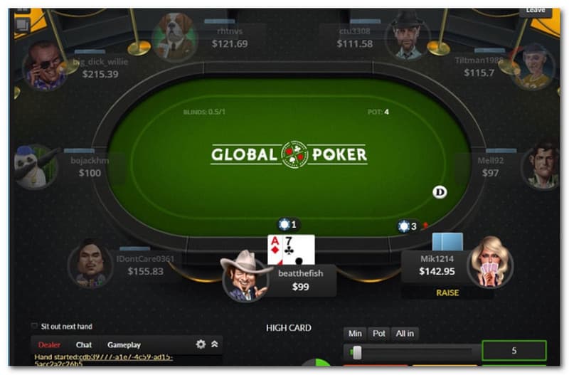 Extra Free Money Bonus at Global Poker