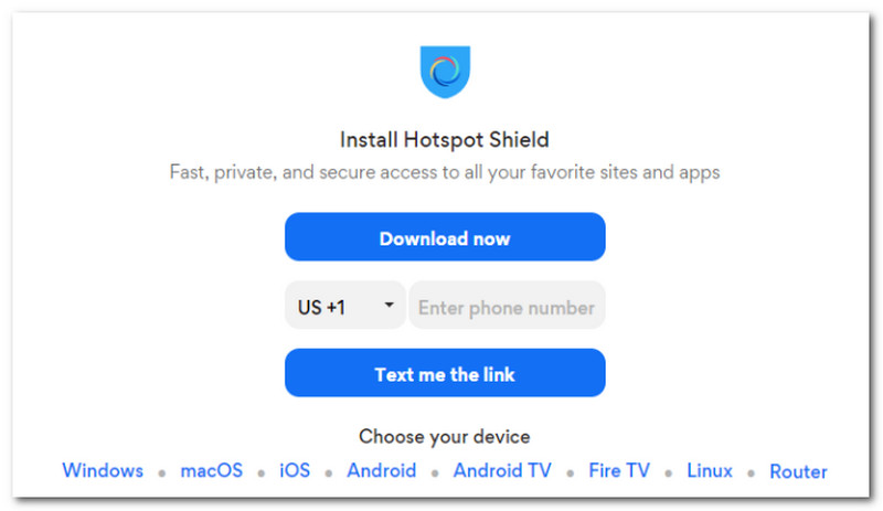 Hotspot Shield herunterladen und installieren