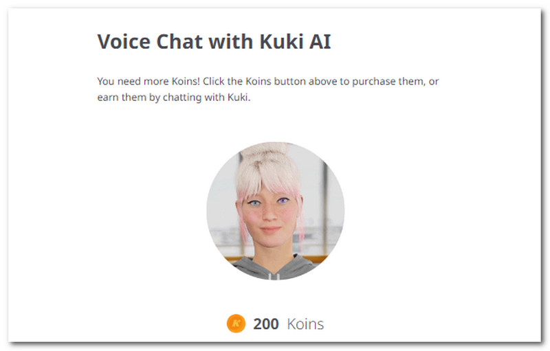 Chat vocal Kuki