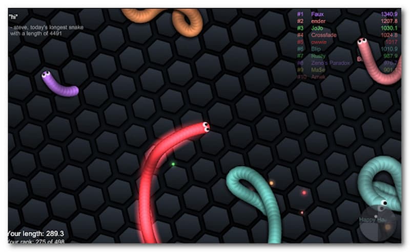 Slither IO Play Gameplay
