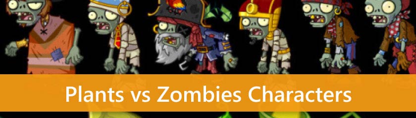 Personagens Plants vs. Zombies