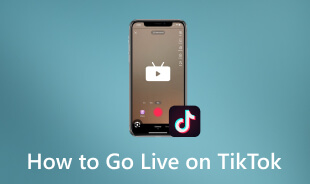 Como entrar ao vivo no Tiktok