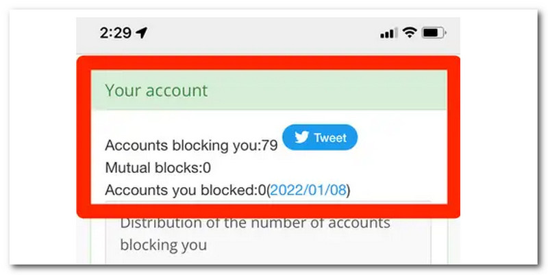 Hvordan se hvor mange personer som blokkerte deg på Twitter