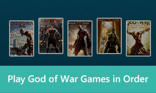 Spela God of War-spel i ordning