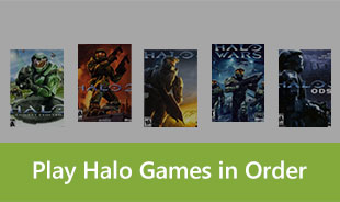 Spil Halo-spil i rækkefølge