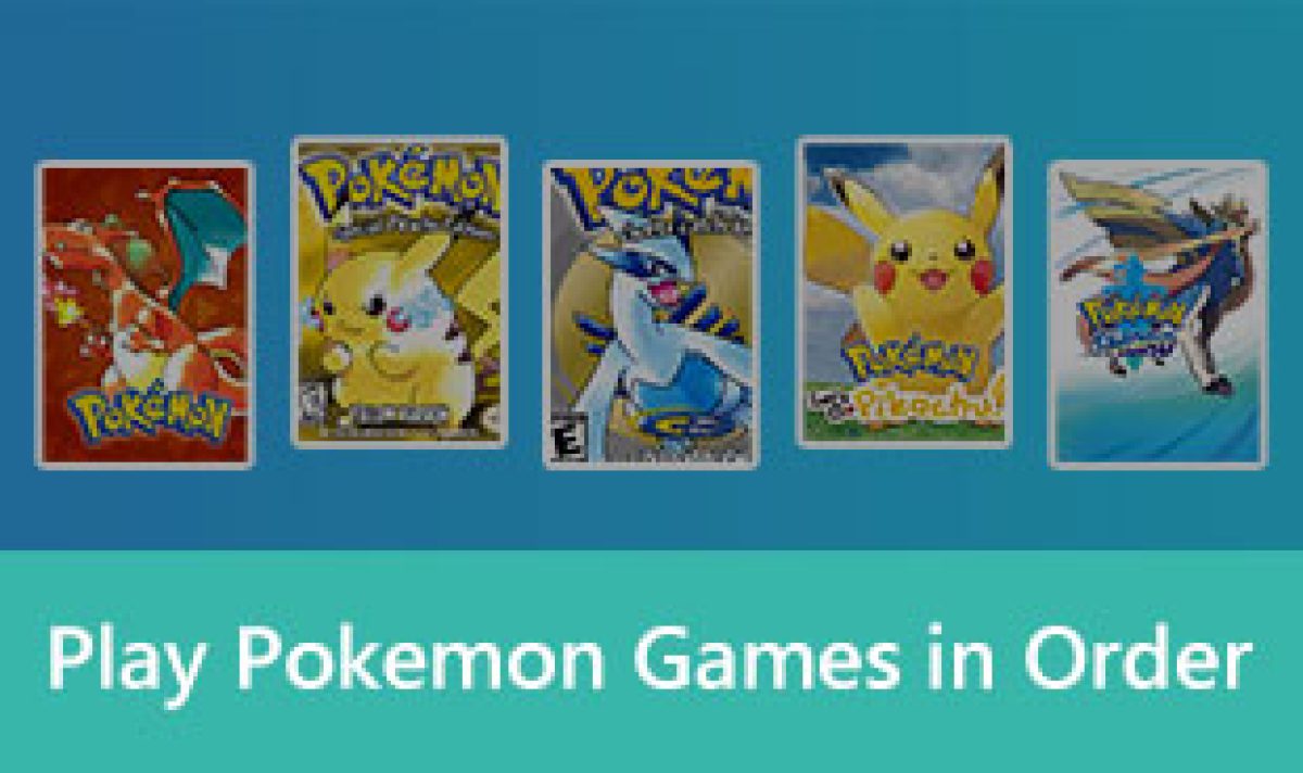 All The Pokémon Games in Chronological Order
