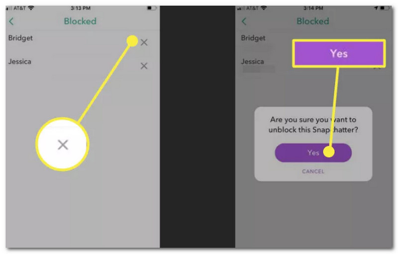 Blokir Snapchat Ya