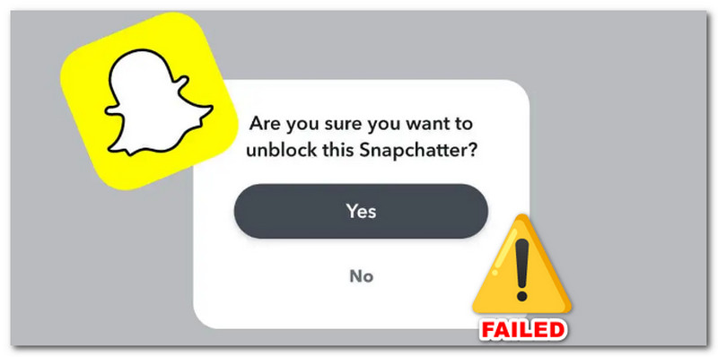 Perché non riesco a sbloccare qualcuno su Snapchat