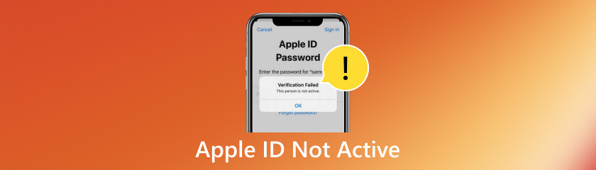 Το Apple ID δεν είναι ενεργό