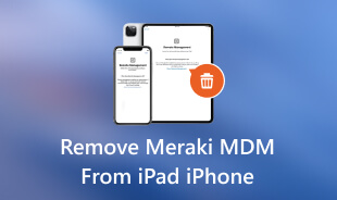 Bagaimana untuk membuang Meraki MDM daripada iPad iPhone