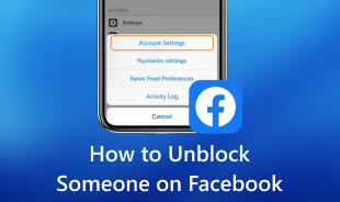Comment débloquer quelqu'un sur Facebook