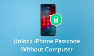 Πώς να ξεκλειδώσετε τον κωδικό πρόσβασης iPhone χωρίς υπολογιστή