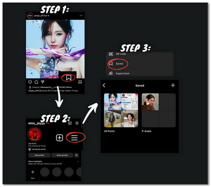 Instagram Save Feature